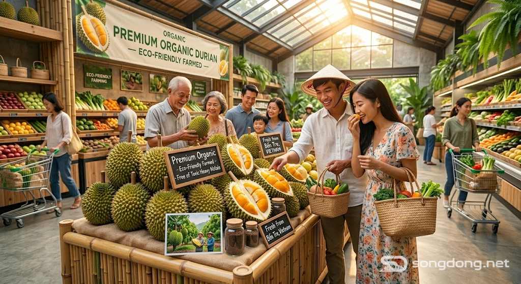 Siêu thị sầu riêng