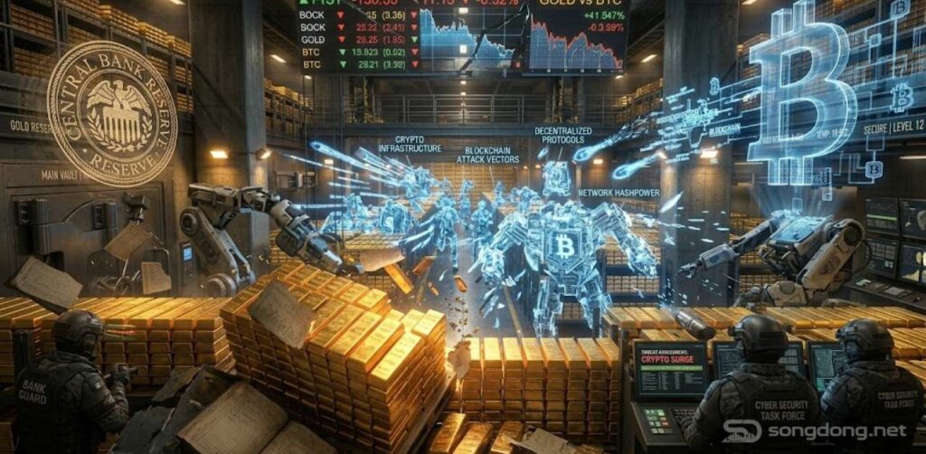 Vàng miếng so với Bitcoin trong chiến trường tài chính tương lai