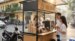 Mô Hình Bán Cà Phê Take Away Ven Đường – Ít Vốn, Dễ Bán & Có Thể Kiếm Tiền Mỗi Ngày